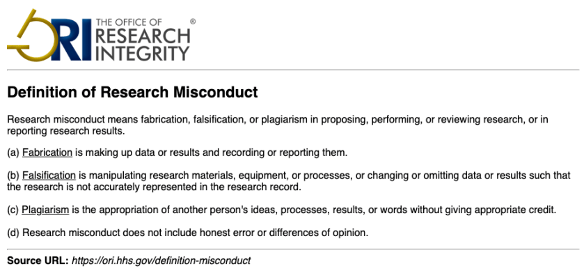 What is Research Misconduct? Part 1: Plagiarism – Science Integrity Digest